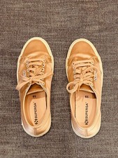Superga 2750 Satin Blush Pink Sneaker Shoes Size US 8, EU 39