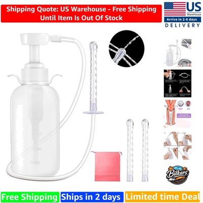#ad #ad 300ml Reusable Vaginal Cleansing System for Optimal Hygiene Doctor Recommended $14.97