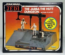 Vintage 1983 Kenner Star Wars Jabba the Hutt Dungeon Complete w Original Box