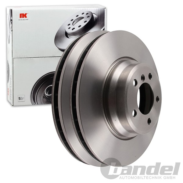 2X NK Bremsscheiben 348Mm BelÜFtet Vorne Passend FÜR BMW 7 | 201560-image