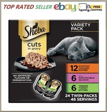 Sheba Perfect Portions Wet Cat Food Cuts in Gravy, Cat Food Wet Recipe, Sustaina