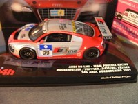 1/43 Minichamps Audi R8 Lms 24H Adac NüRburgring 2009 Team Phoenix Racing #99 43