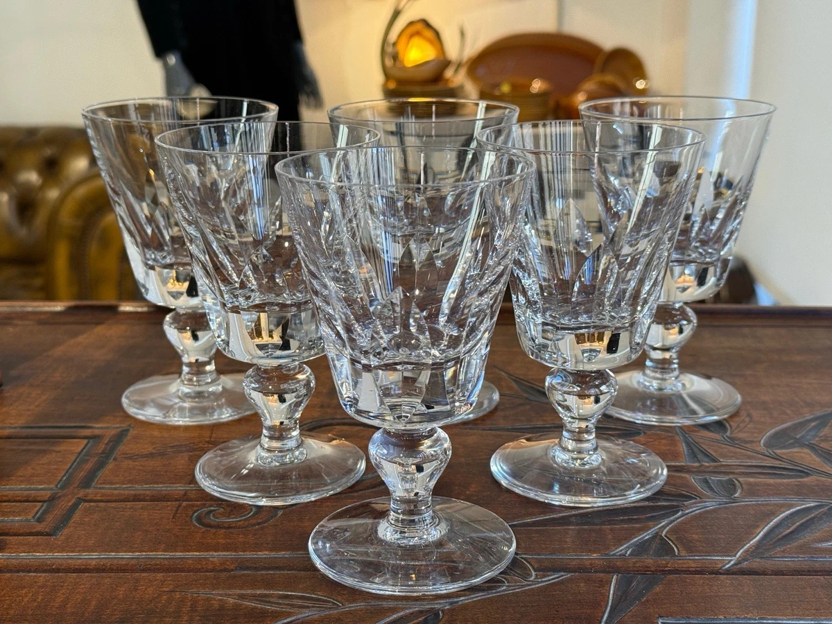 6 portes couteaux en cristal de Saint Louis (prix des 6