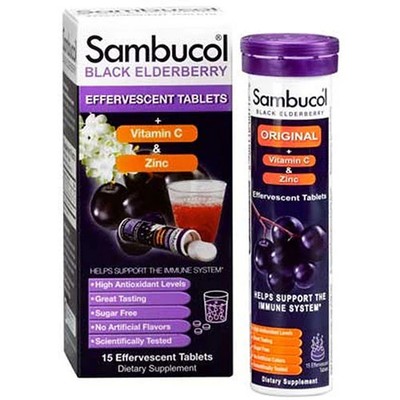 Black Elderberry Formula Plus Vitamin C 15 Count