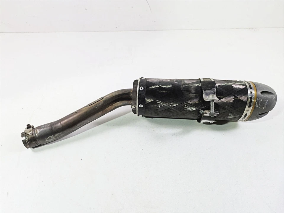 2006 Suzuki GSXR1000 K6 TBR Carbon Fiber Slip On Muffler Exhaust 12604S - Image 4 of 4