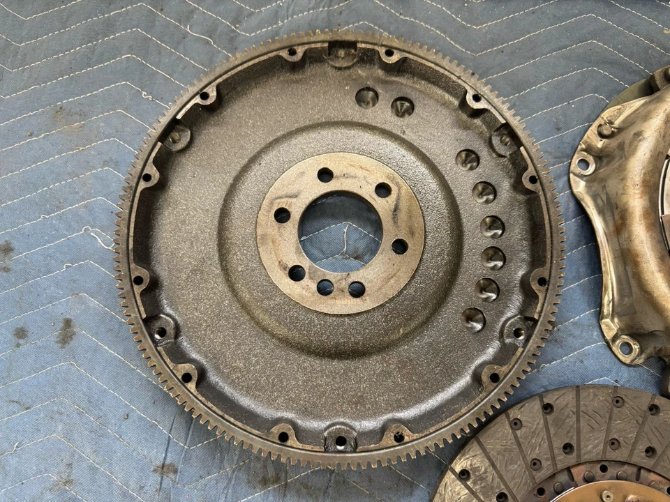 1963-1981 Corvette Manual Transmission Flywheel, Clutch & Pressure Plate #4605E - Image 2 of 4