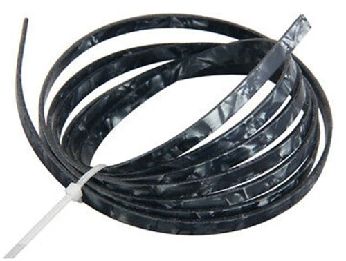 AU Guitar Neck Body Binding Purfling Strip For Luthier 1650mm*6mm ABS-Plastic-AU