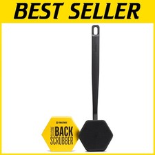 Men's Silicone Back Scrubber - Exfoliating Shower Brush