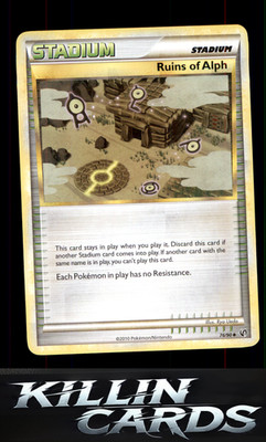 Ruins Of Alph 76/90 Pokemon Uncommon Undaunted Card NM