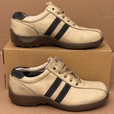 Skechers SN 4400 Beige Leather Comfort Shoes Men  s 10.5 Casual