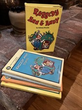 VINTAGE 1975 Raggedy Ann  Andy Boxed Set 4 Paperback Books Children's Slipcase