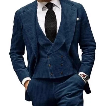 Men's Three-piece Suit For Balls And Dinner Parties