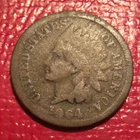 1864 INDIAN HEAD CENT  BRONZE FREE SHIPPING  I-478
