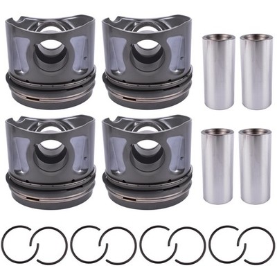 4x Kolben für Ford Transit 2,2 TDCi 1373523, 0628S6 Standardmaß Ø 86.00 mm