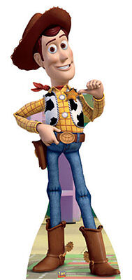 WOODY LIFESIZE CARDBOARD CUTOUT STANDUP Standee Toy Story Disney Pixar Prop