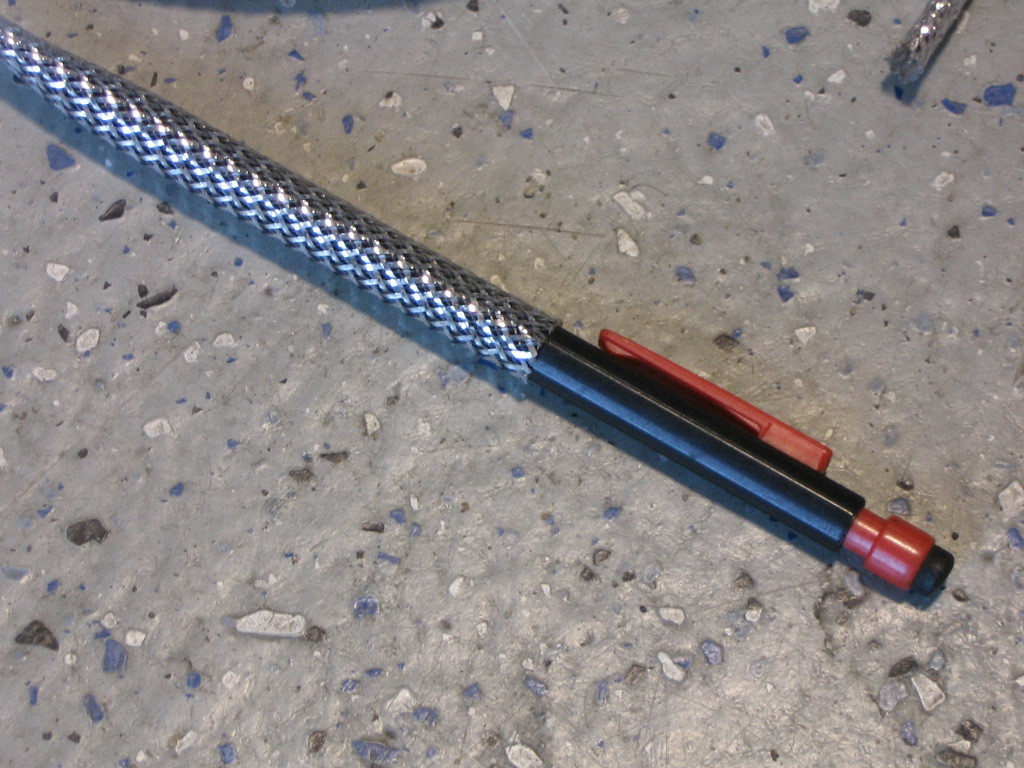 CHROME CABLE WRAP TRIM COVERING small size for THROTTLE CABLES CHOKE