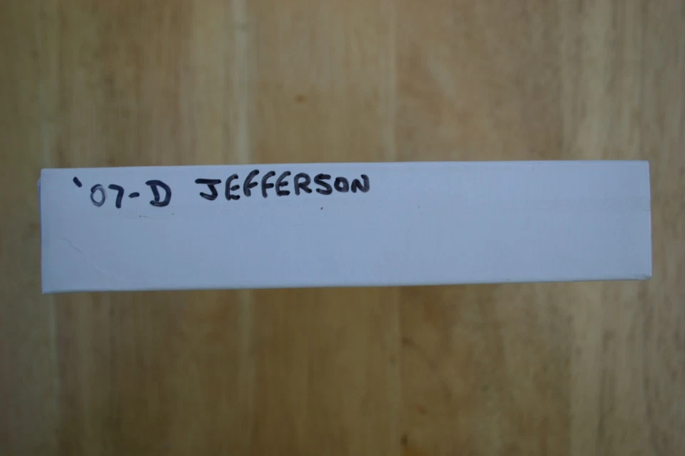 2007 D JEFFERSON PRESIDENTIAL DOLLAR ORIGINAL US MINT WRAP ROLL OBW SEALED TJ4 - Image 4 of 4