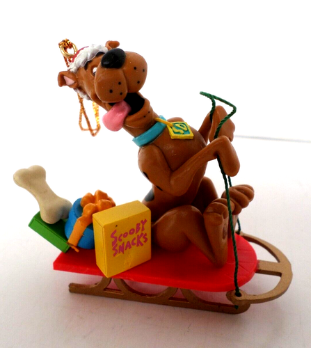Traîneau Santa Scooby-Doo ornements de vacances avec cadeaux réseau de dessins animés - Photo 3/7