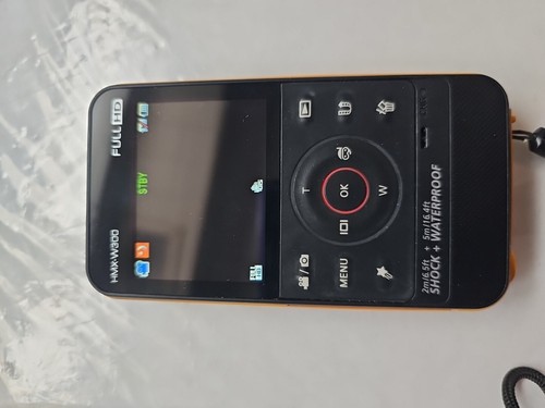 Samsung HMX-W300 Orange Camcorder Waterproof Shockproof Full HD With Box - Picture 7 of 13