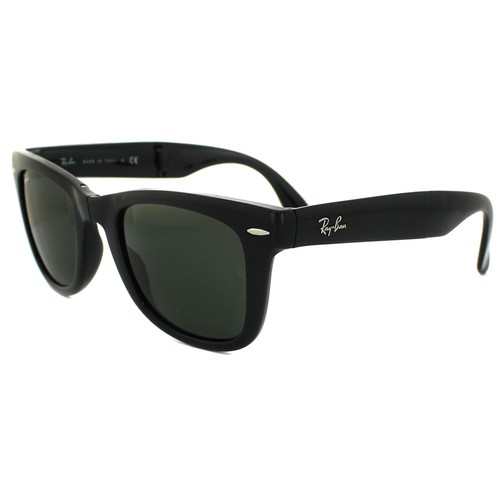 Ray-BAN WAYFARER FOLDING 4105 Nero Verde 601 media 50 mm | eBay