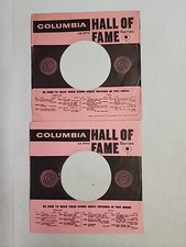 45 RPM 7" RECORD SLEEVES CO. SLEEVE 2 PACK SEE PHOTOS - Columbia SLV161 