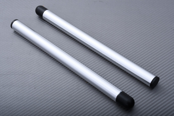 Guidon 41mm en aluminium noir anodisé pour Honda CB650 Nighthawk