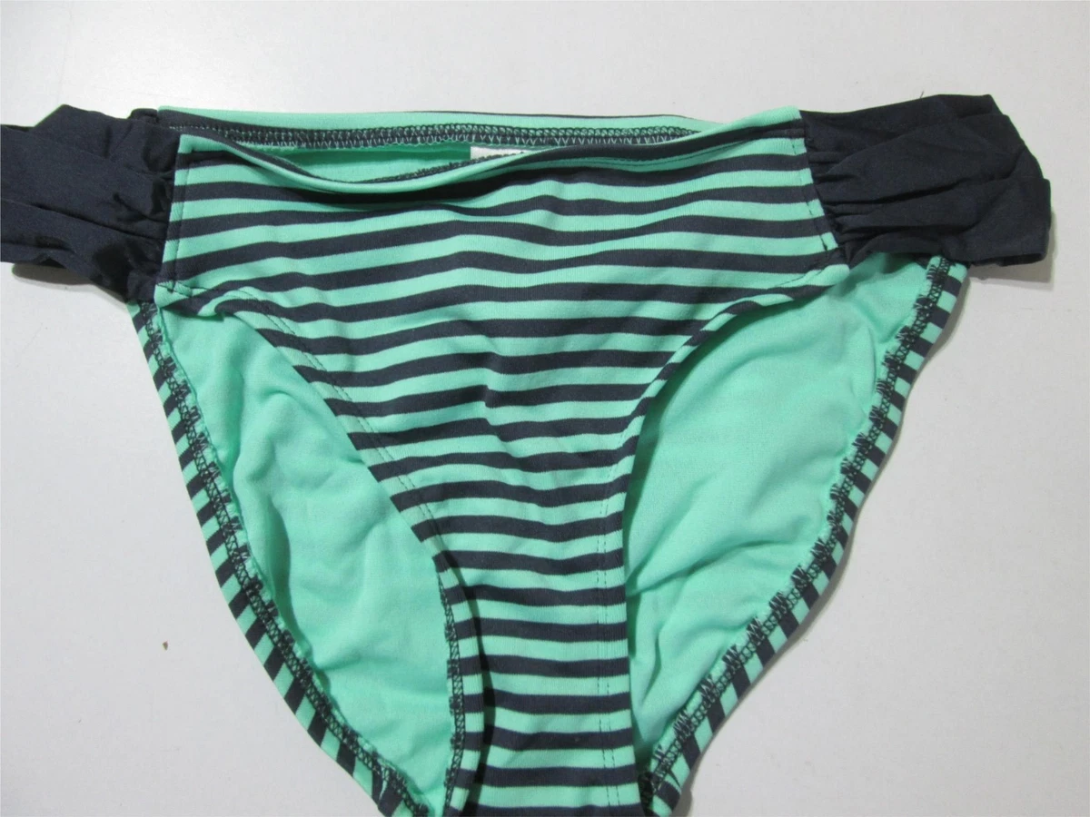Bas De Bikini Mossimo Taille XL - Imprimé Géométrique Violet/vert - Style Hipster - Neuf Avec étiquette