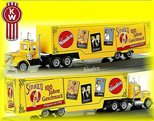 Kenworth Box Trailer 100 Years Sinalco 1:87 Herpa PC - Picture 4 of 4