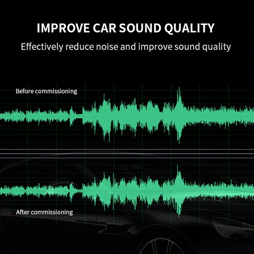 7 BAND 1/2 DIN CAR AUDIO EQ Equalizer WITH FRONT REAR AND SUB OUTPUT V1G9 P7I5 - Picture 5 of 11