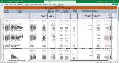 Projektmanagement Vorlage, Bauvorlagen, Baubauplanung - Bild 12 von 23