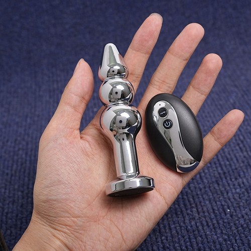 Remote control Anal Butt Plug Vibrator Prostate Massager Control Dildo Sex Toys - Picture 58 of 63
