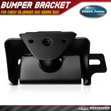 Front Right Steel Bumper Bracket Impact Bar for Chevy Silverado GMC Sierra 1500