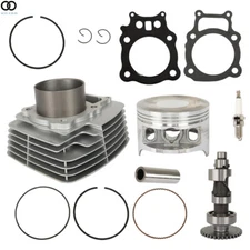 Cylinder Head Piston Rings Gasket Kit 2000-2006 For Honda Rancher Trx350 ATV