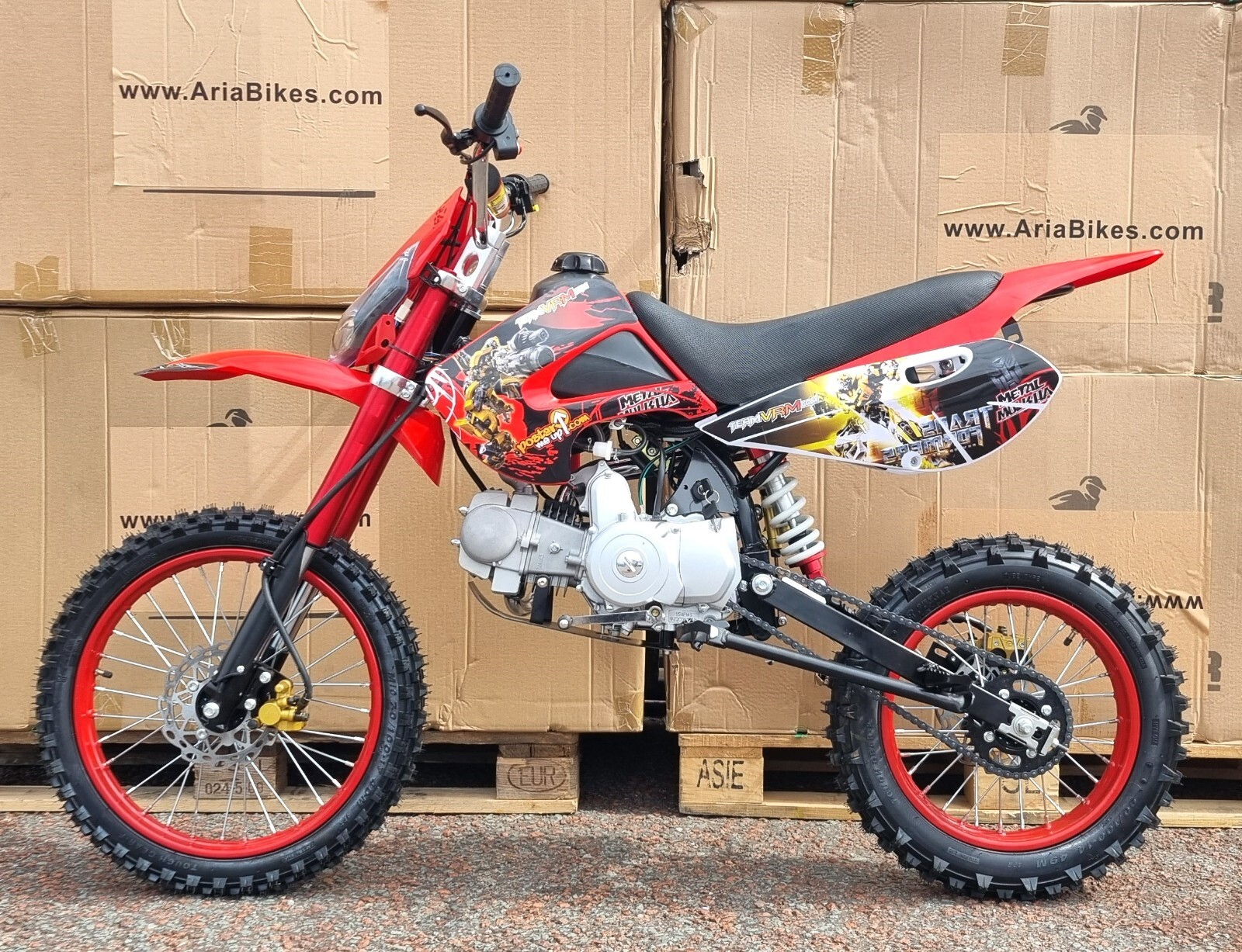 Dirt bike, 125cc, Pit Bike, Big Wheel, Motocross, Electric Start1
