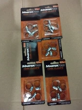 20 X pcs MasterPr Hose Clamps, Abrazaderas Size 06 (9.5to 22mm) Premium High Qlt