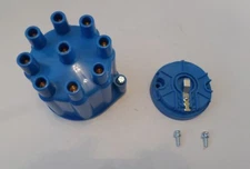 FEMALE Cap + Rotor 8 CYLINDER PRO SERIES TSP BLUE Ready-To-Run Distributor