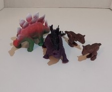 Set Of 4 Dinosaur Play Figurines