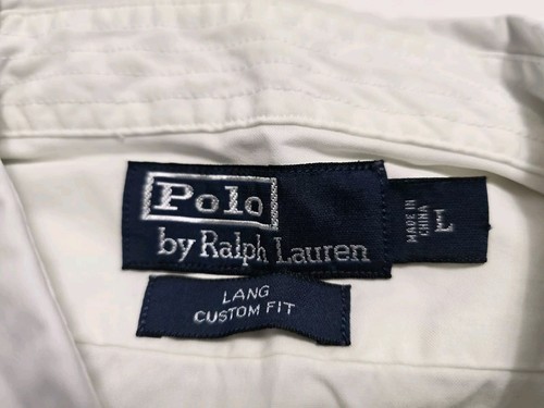 Polo Ralph Lauren Mens Large White Switzerland Winter Challenge Cup 2008 Button - Picture 16 of 24