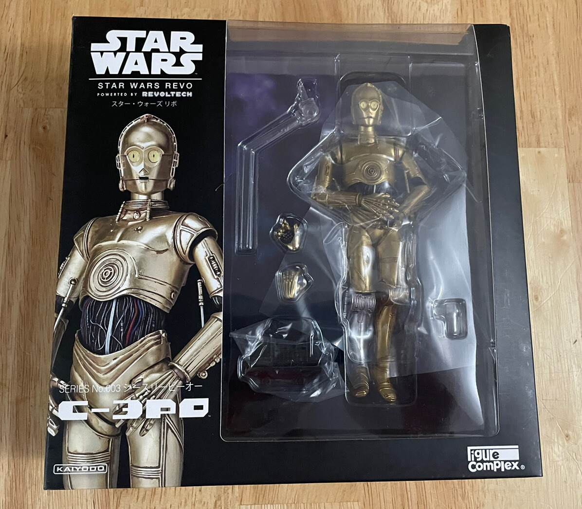 STAR WARS：REVO No.003 C-3PO リボルテック 6インチ Revoltech Star Wars C-3PO Action Figure Revo No. 003 Kaiyodo