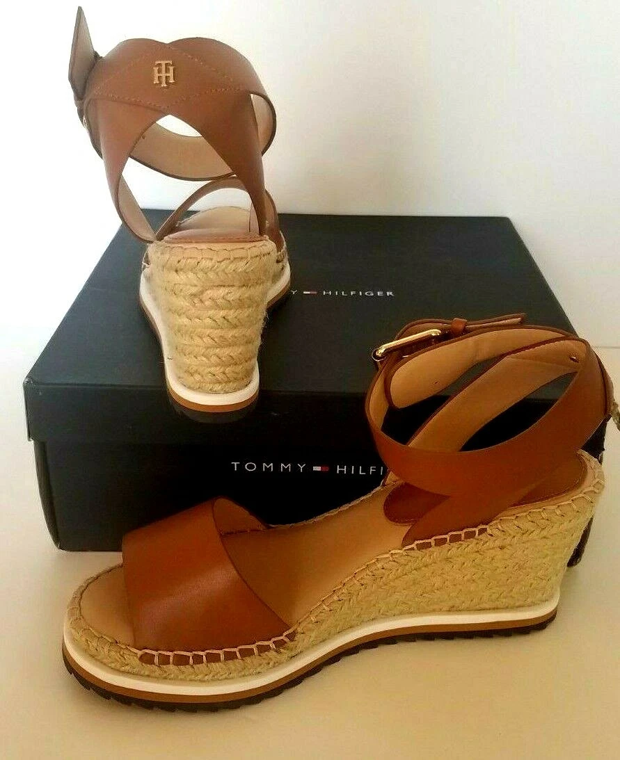Tommy jeans store natural rope sandal
