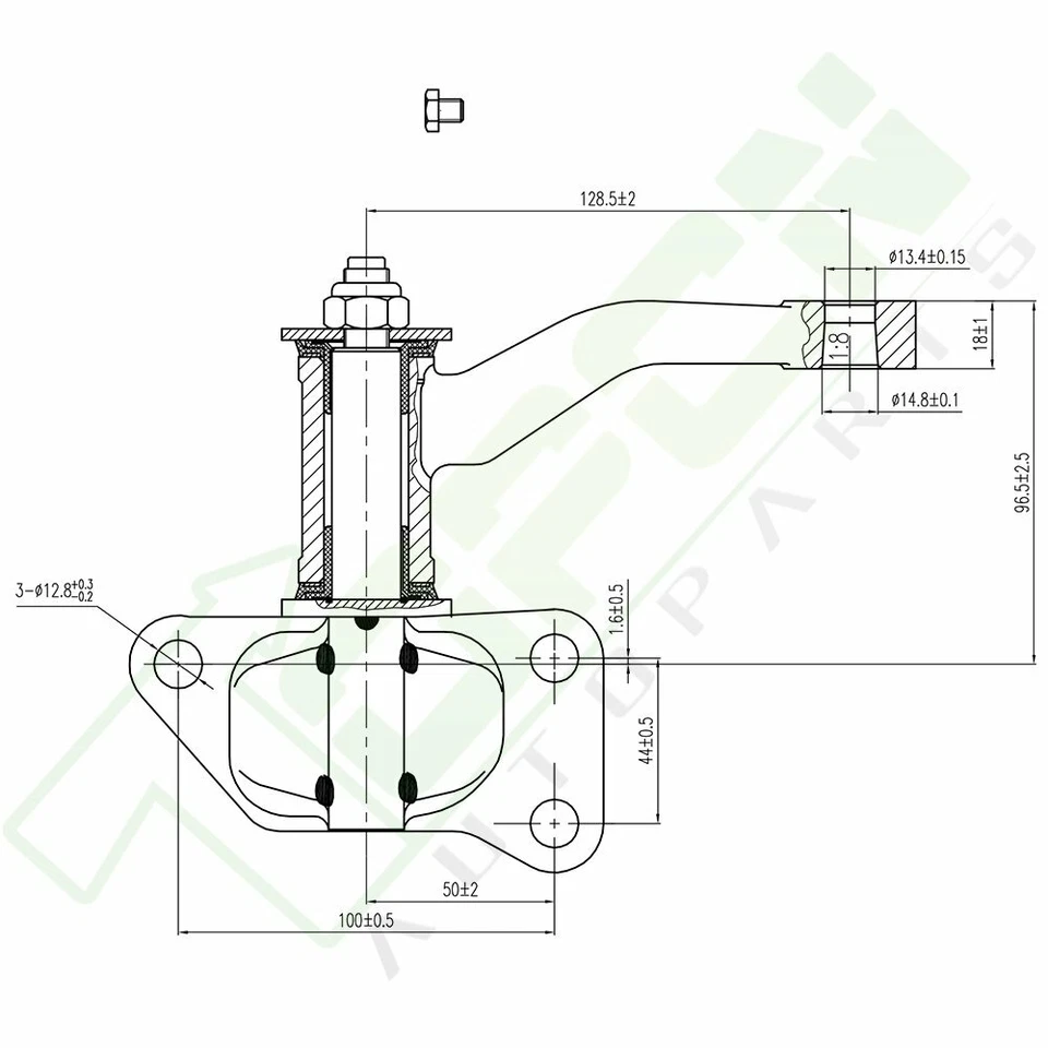 9pcs For 1986-1997 Nissan D21 & Pathfinder Front Ball Joints Tie Rods Idler Arm Foto 3 de 4
