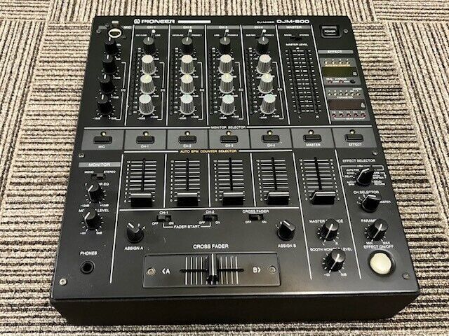 Pioneer DJM-500 DJ Mixer Model 4-Channel Performance Mixer Pioneer DJM-500 DJ Mixer Model 4-Channel Performance Mixer
