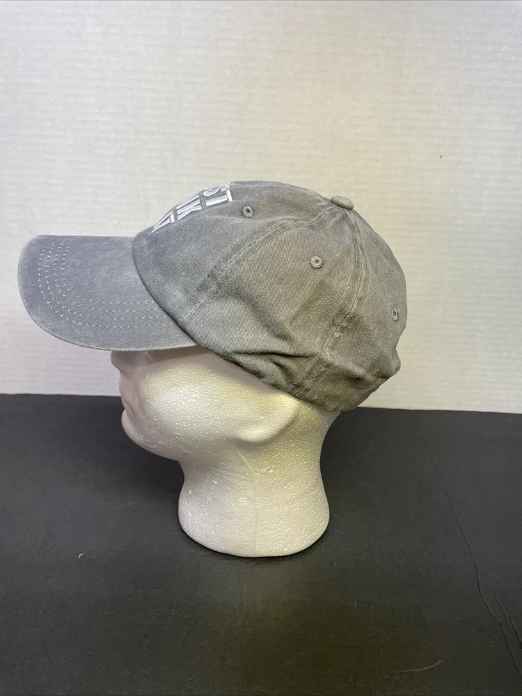 Pickleball Baseball Hat “Just Dink It” Gray w/Ball Logo Adjustable Strap Back Pickleball Baseball Hat “Just Dink It” Gray w/Ball Logo Adjustable Strap Back