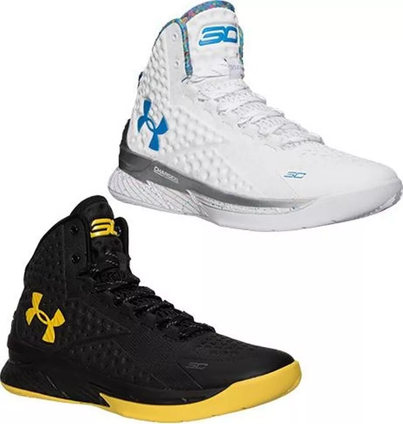 Under Armour Curry 1 Championship Pack 1287487 100 Men s Shoes Size 12 NEW