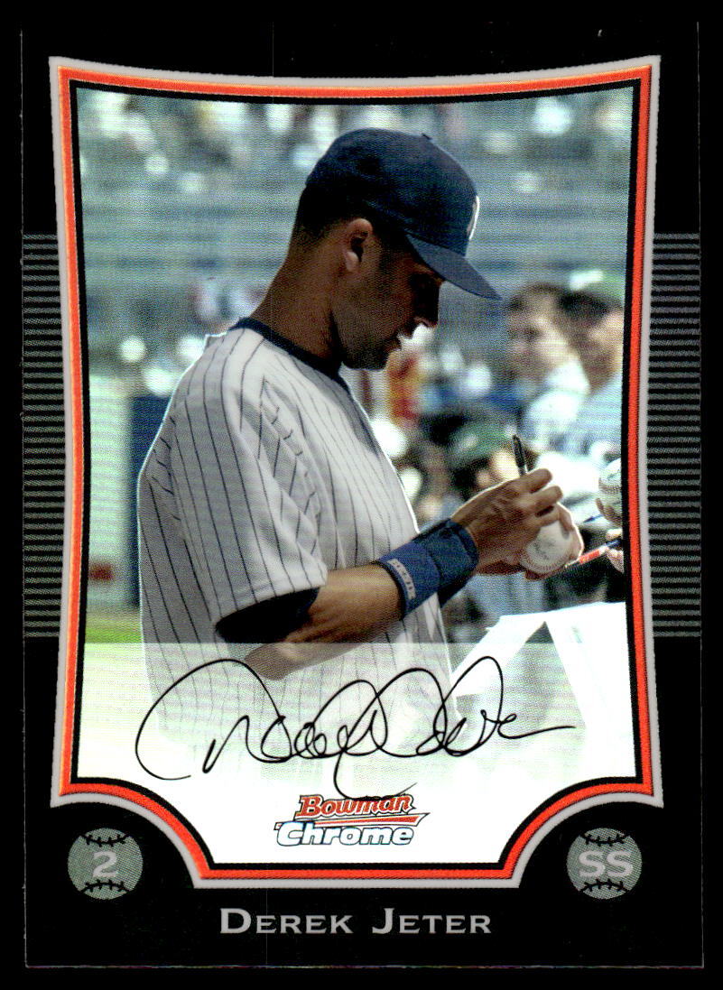 2009 Bowman #80 Derek Jeter BASEBALL New York Yankees