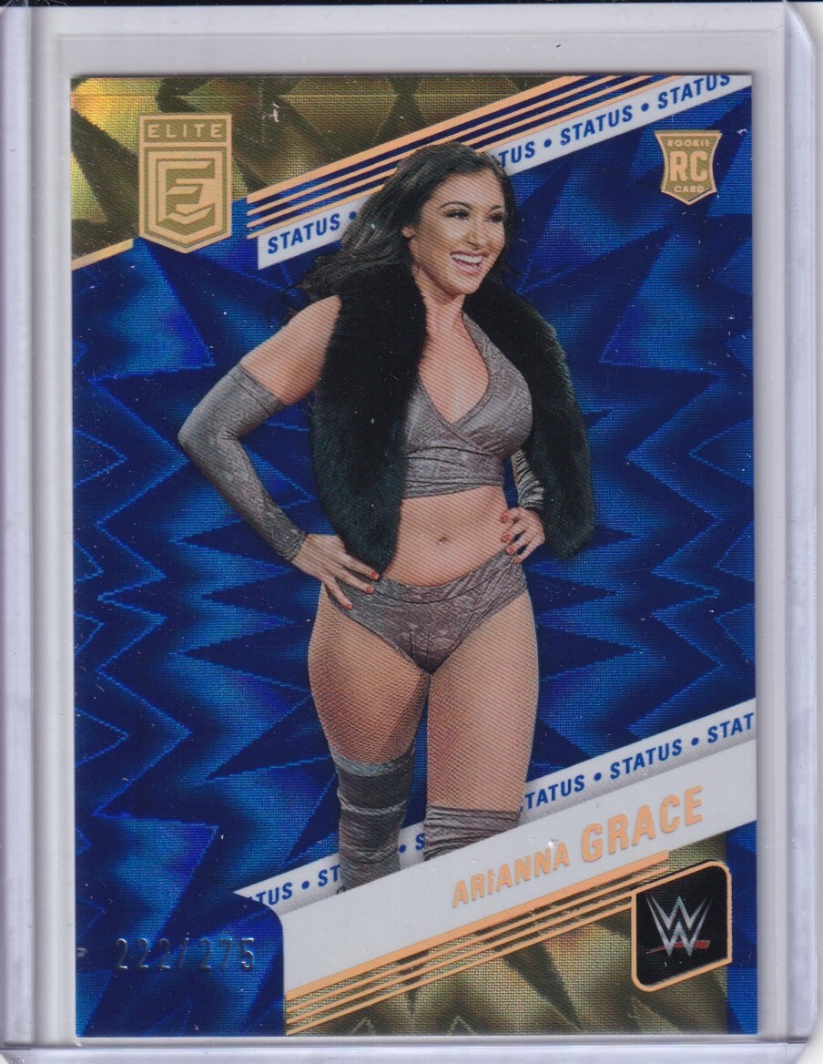 Arianna Grace RC - 2023 Panini Donruss Elite WWE - Blue Status #51 - /275 - NXT