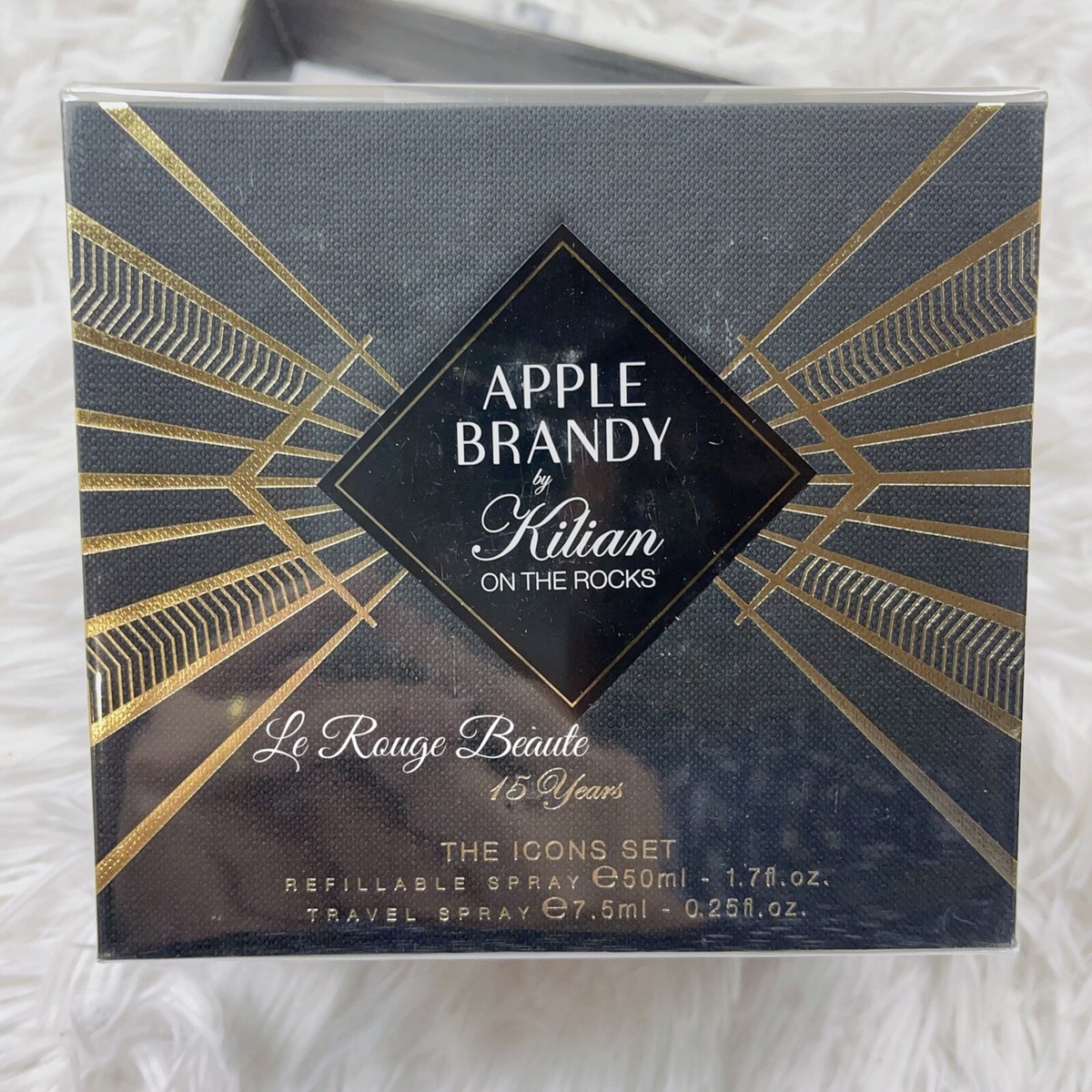 Kilian Apple Brandy On the Rocks Icons Set Eau De Parfum 1.7oz