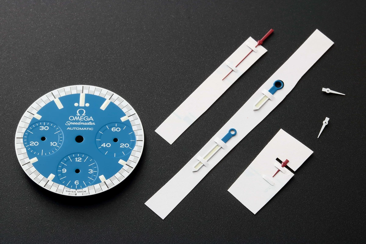 omega speedmaster schumacher blue