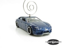 Lamborghini Estoque Blue Car Rare Christmas Tree Ornament Diecast