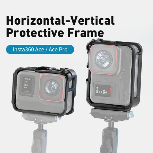 ABS Horizontal-Vertical Protective Frame For Insta360 AcePro /Ace Camera - Picture 7 of 18